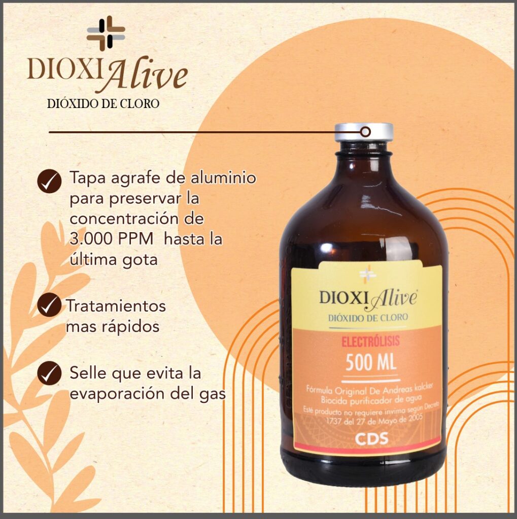 Dióxido de Cloro - Dioxi Alive 500 ml